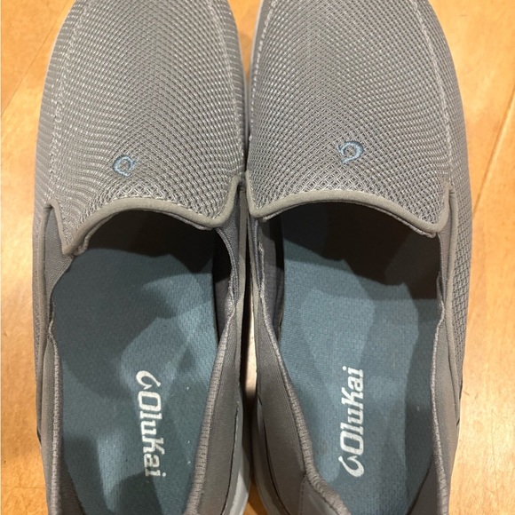 OluKai Men\'s Nohea Pae slip-on sneakers shoes gray sz 10 main image 7